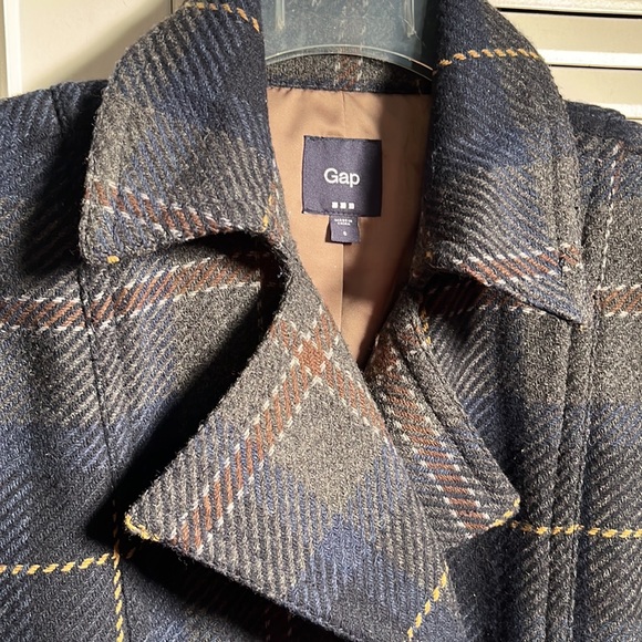 Jacket 4 Gap Wool Jacket , Exciting Cape Treatment!
Belt Ties! Cutest Jacket! - Picture 4 of 7